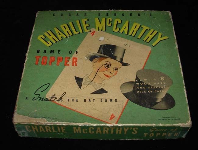 Edgar Bergen & Charlie McCarthy's Game of Topper box art