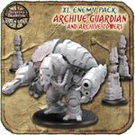 Shadows of Brimstone: Archive Guardian and Archive Towers Enemy Pack