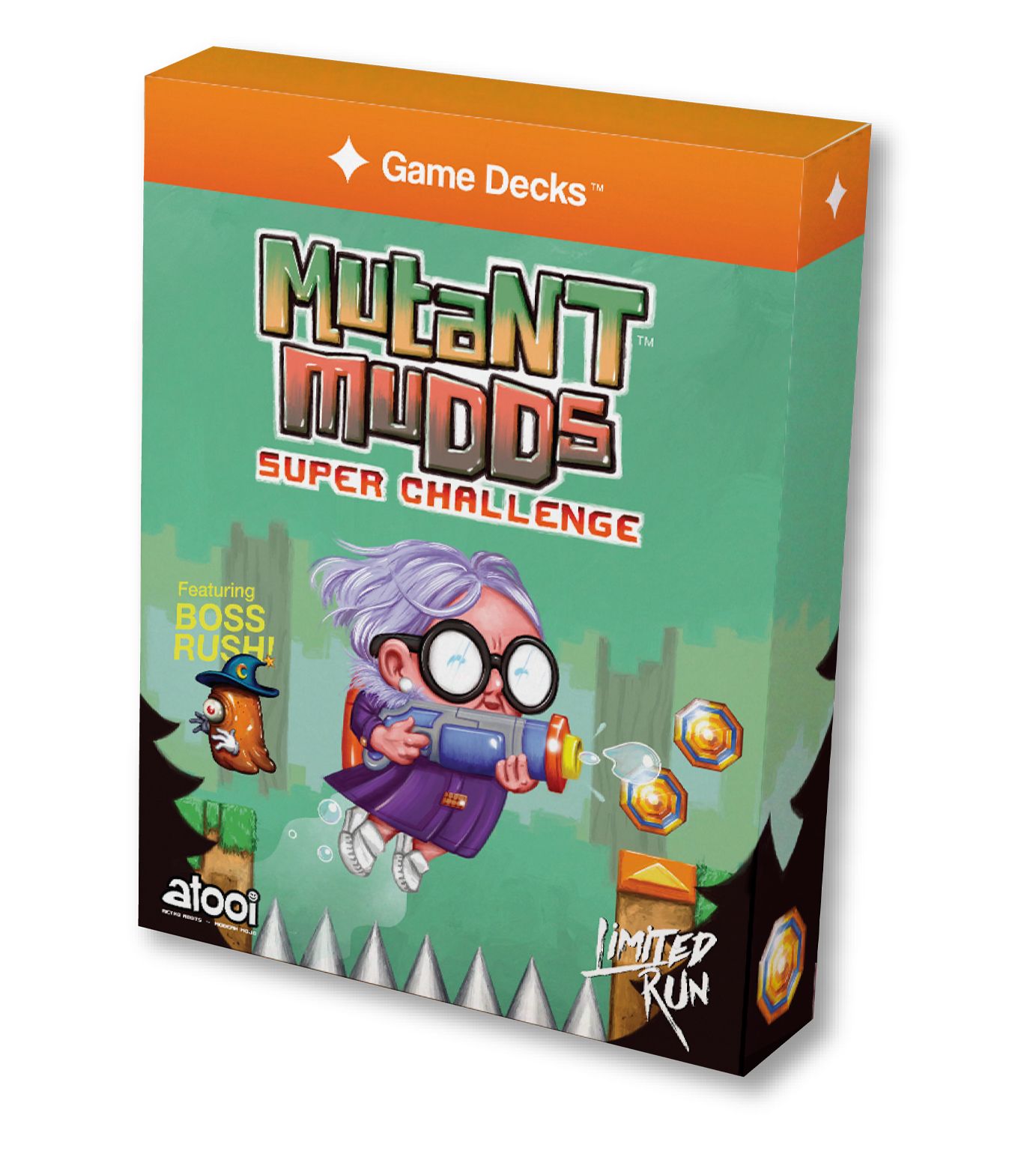 Mutant Mudds Super Challenge box art