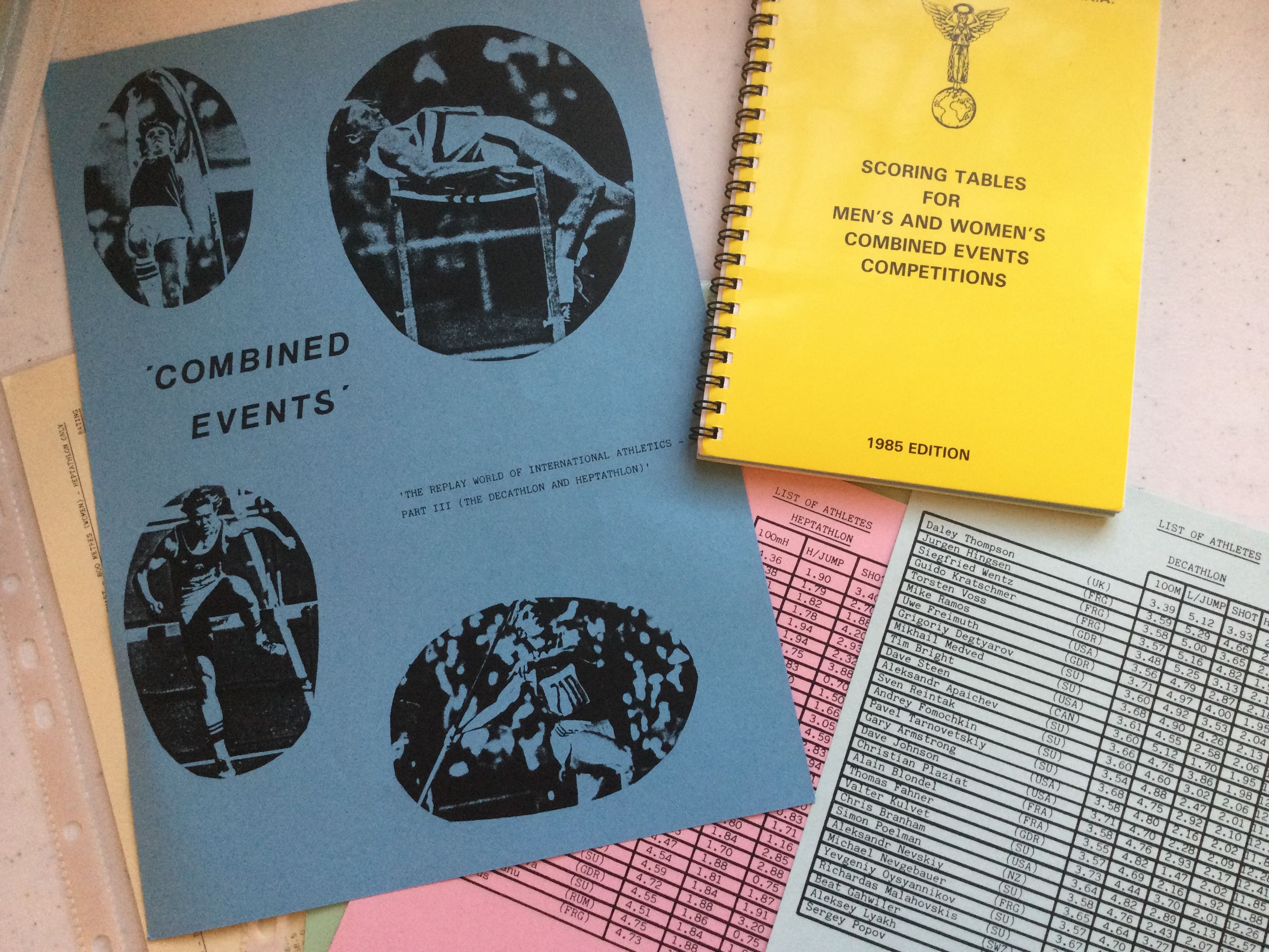 The Replay World of International Athletics: Part III – Combined Events box art