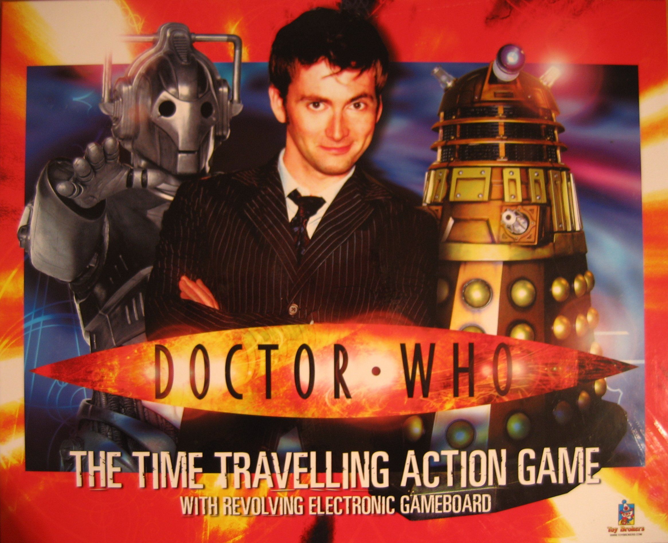 Doctor Who: The Time Travelling Action Game box art