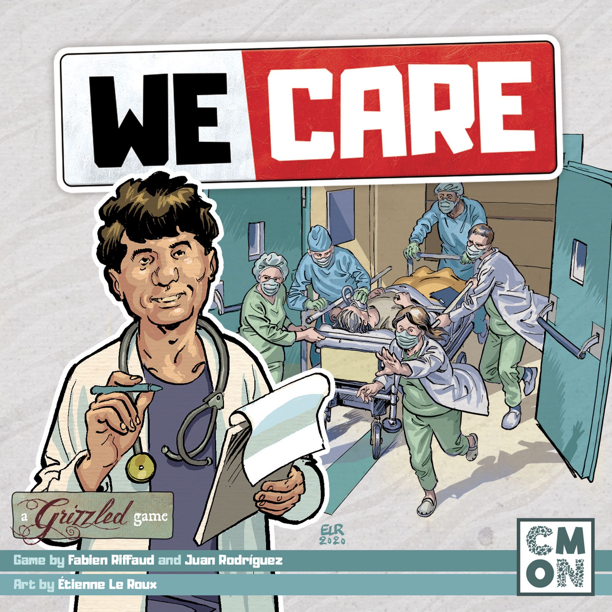 We Care: A Grizzled Game box art