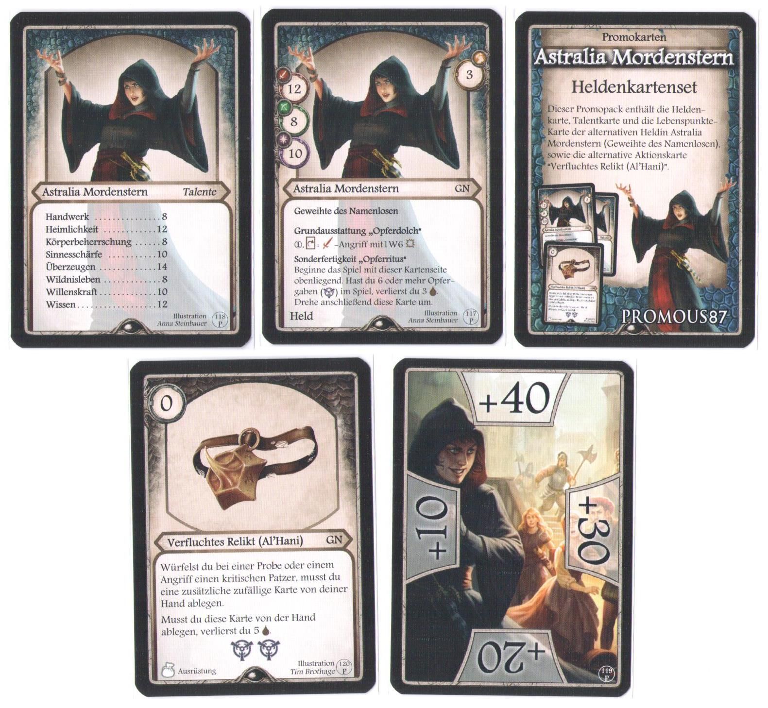 Aventuria: Alternate Namenlosen Geweihte Promopack box art
