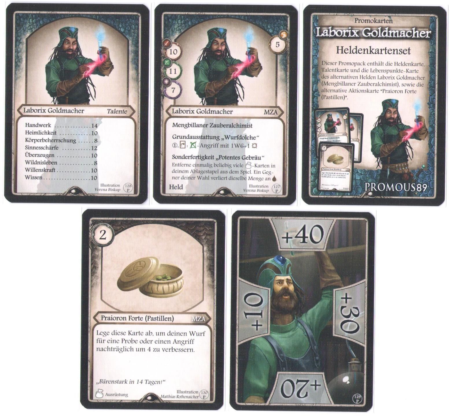 Aventuria: Alternate Alchemist Promopack doboz