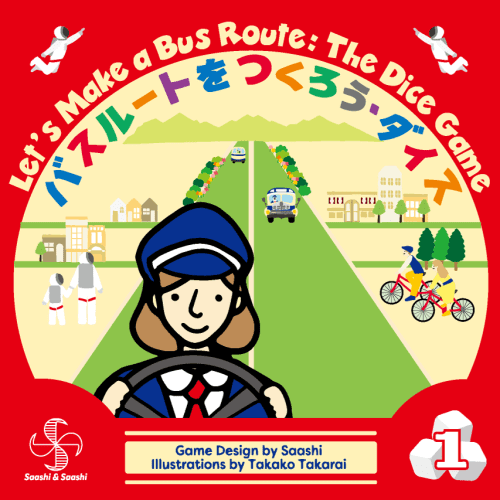 Coperta Let's Make a Bus Route: The Dice Game