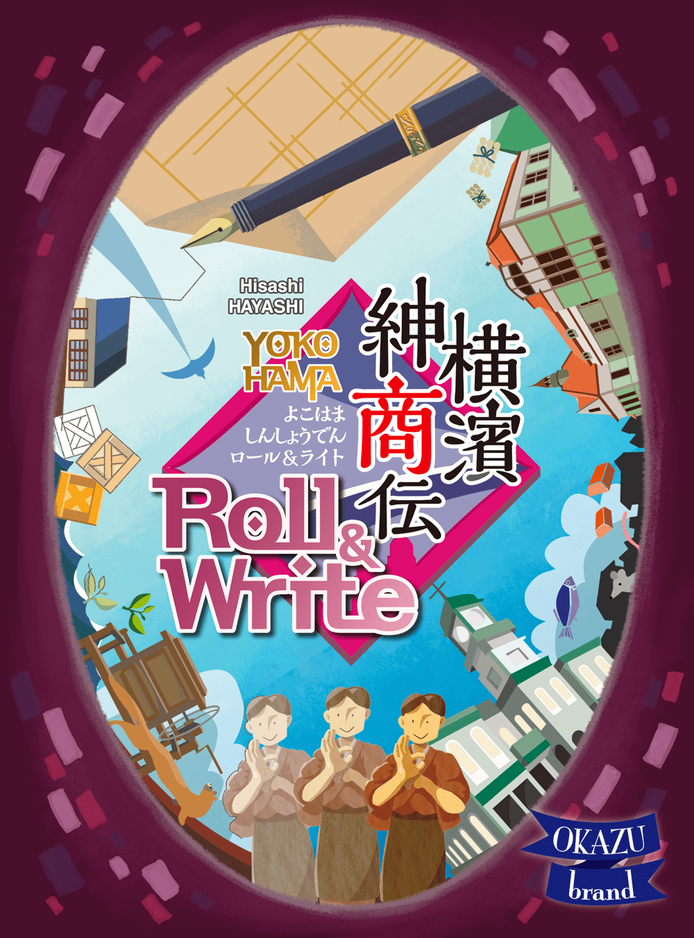 Yokohama Roll & Write box art