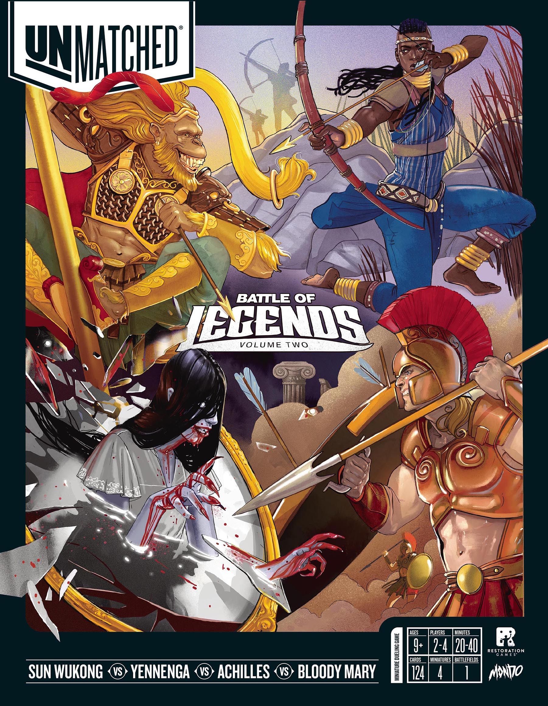 Unmatched: Battle of Legends, Volume Two doboz