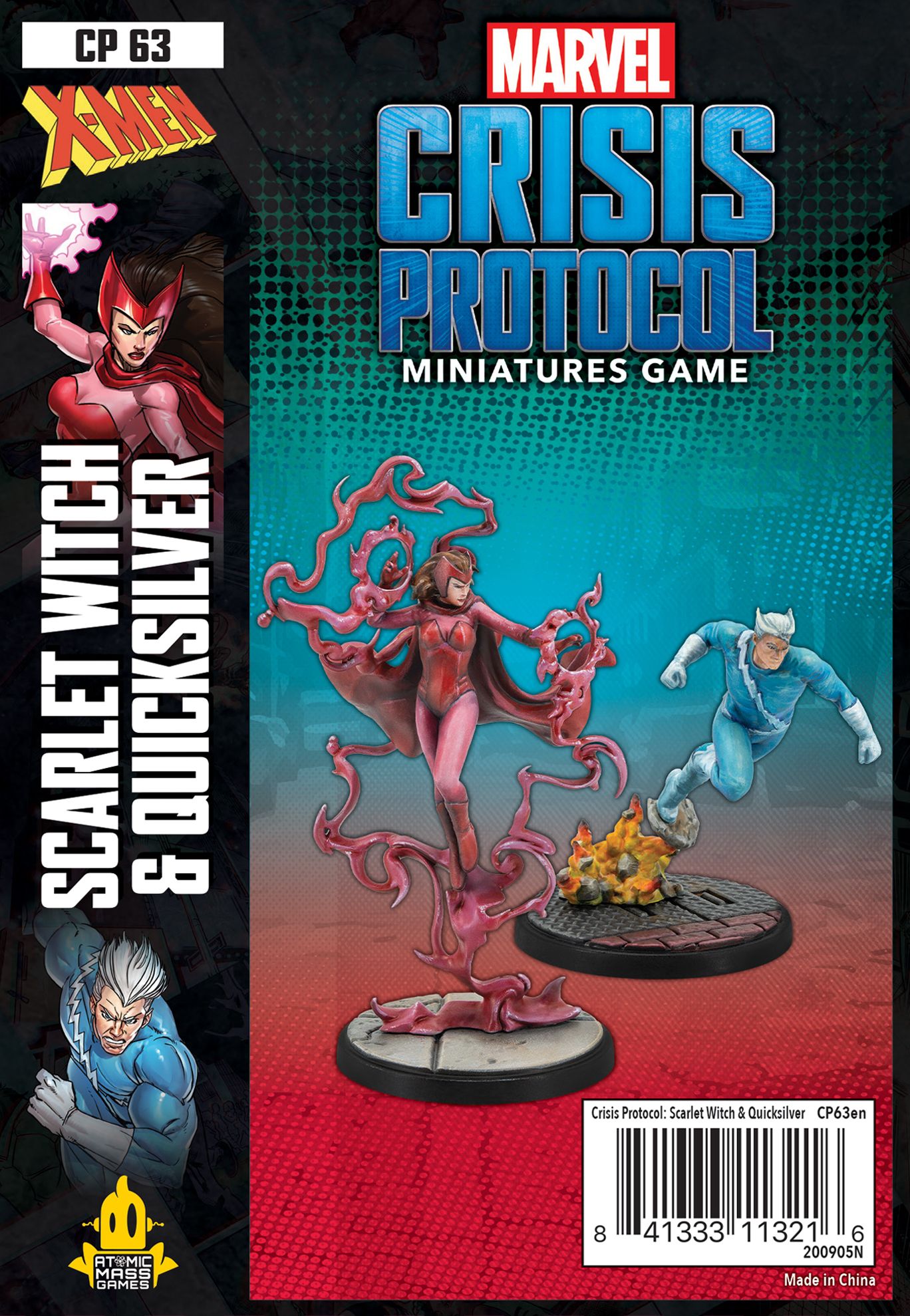 Marvel: Crisis Protocol – Scarlet Witch & Quicksilver box art