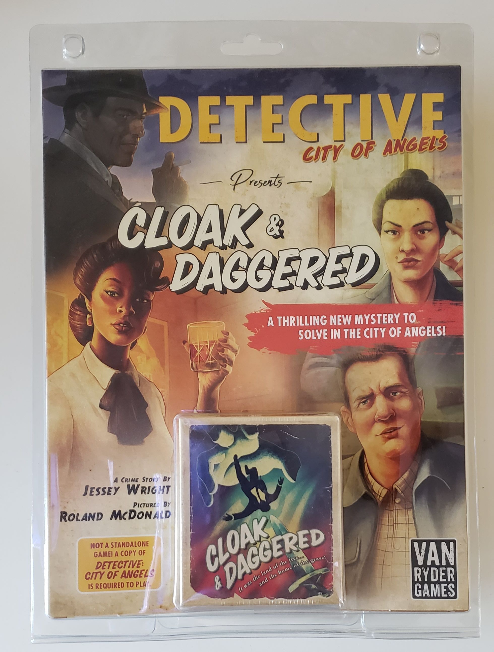 Detective: City of Angels – Cloak & Daggered box art