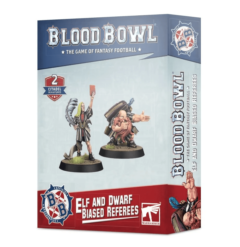 Blood Bowl: Second Season Edition – Elf and Dwarf Biased Referees doboz