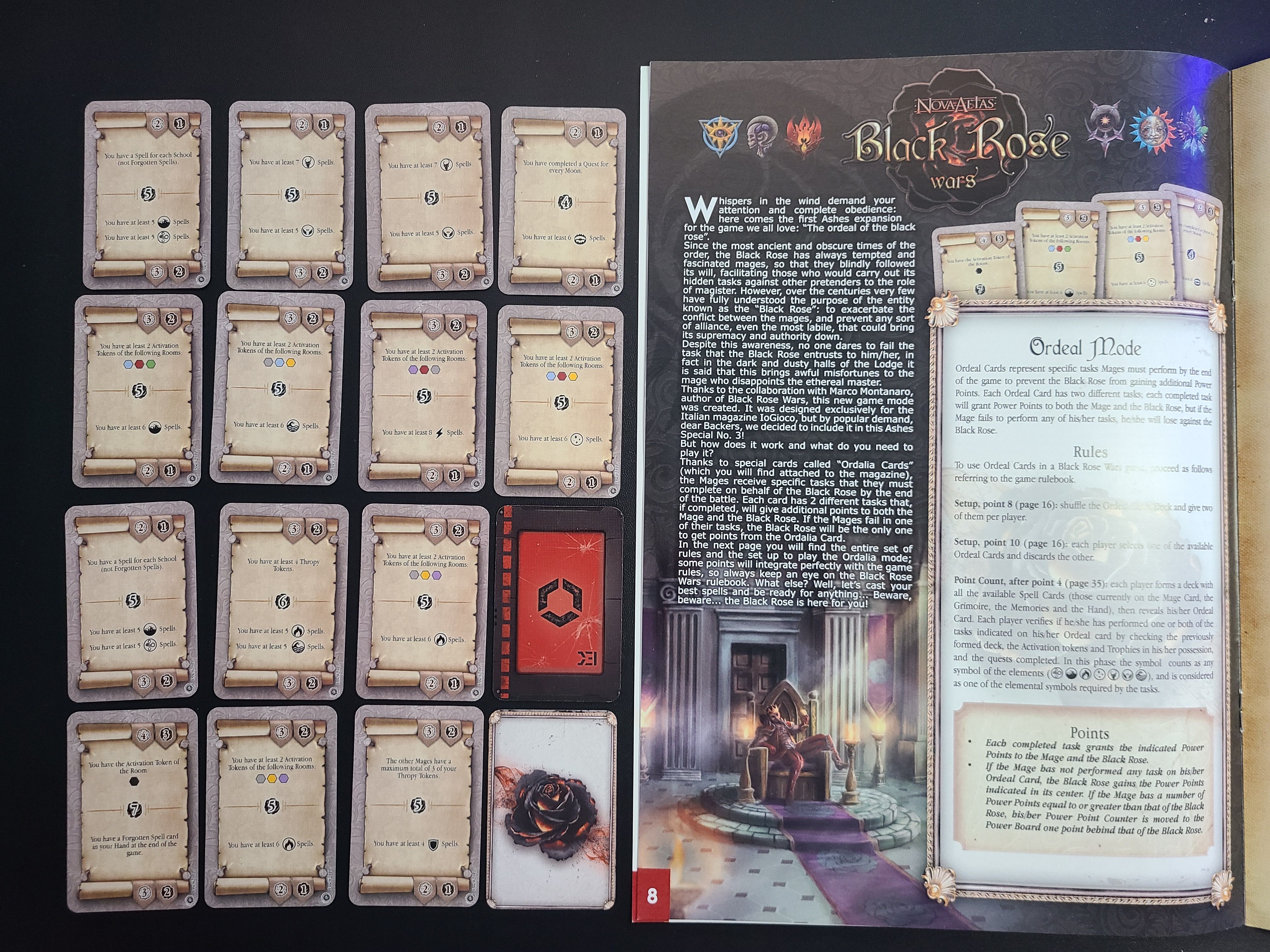 Black Rose Wars: Ordeal Promo Cards doboz