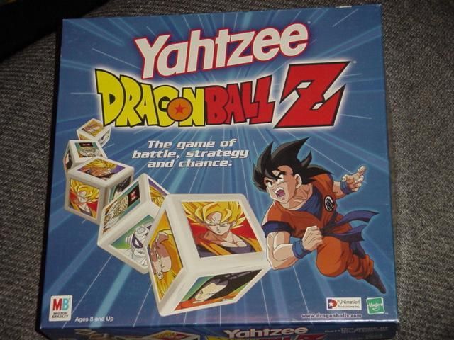 Yahtzee: Dragon Ball Z doboz