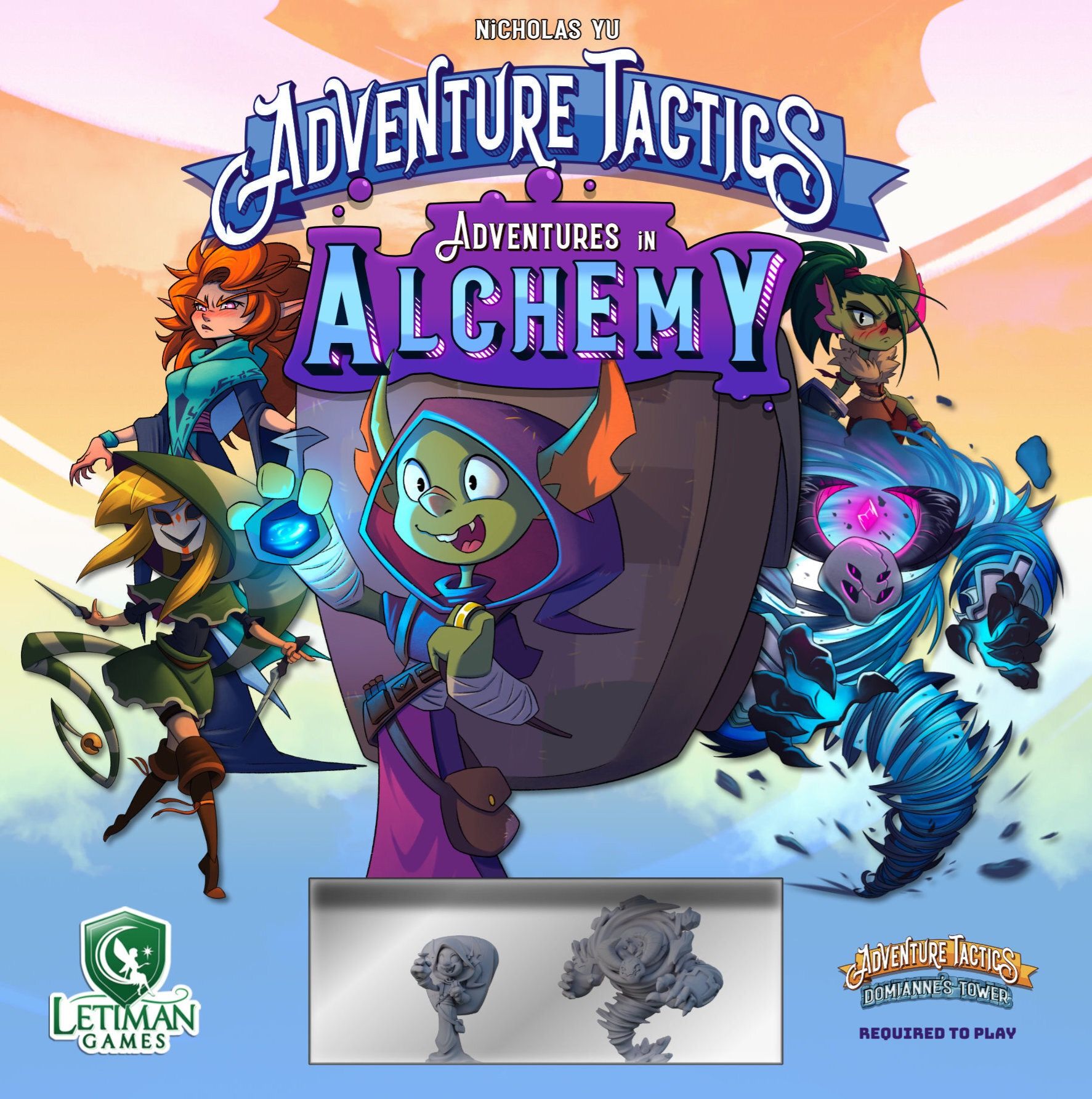 Adventure Tactics: Adventures in Alchemy box art