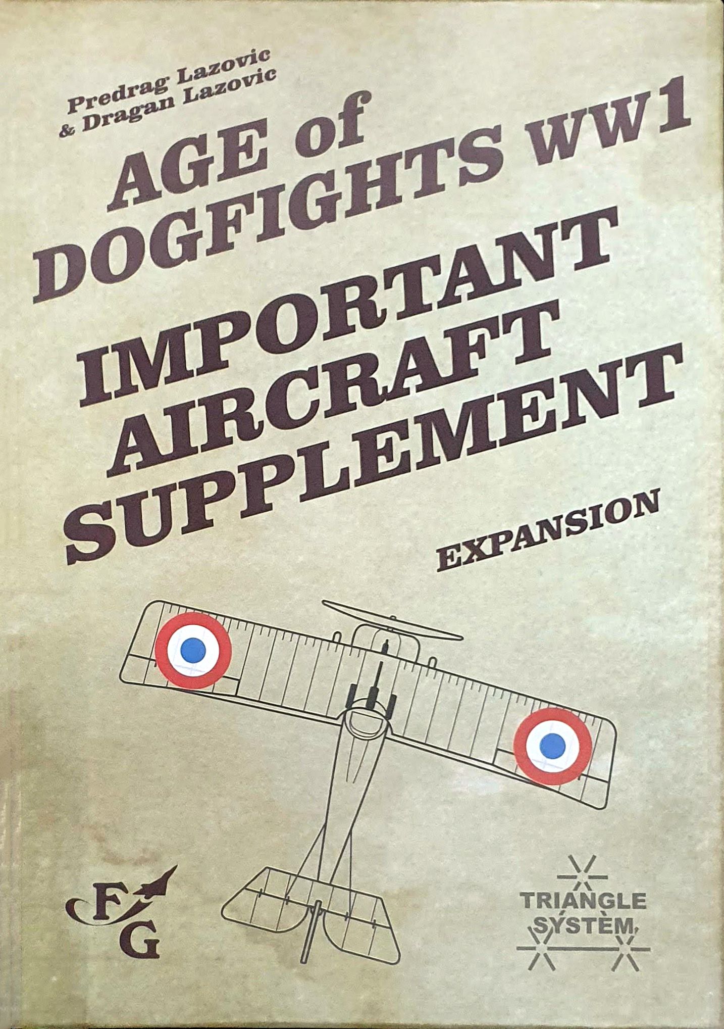Age of Dogfights WWI: Important Aircraft Supplement box art