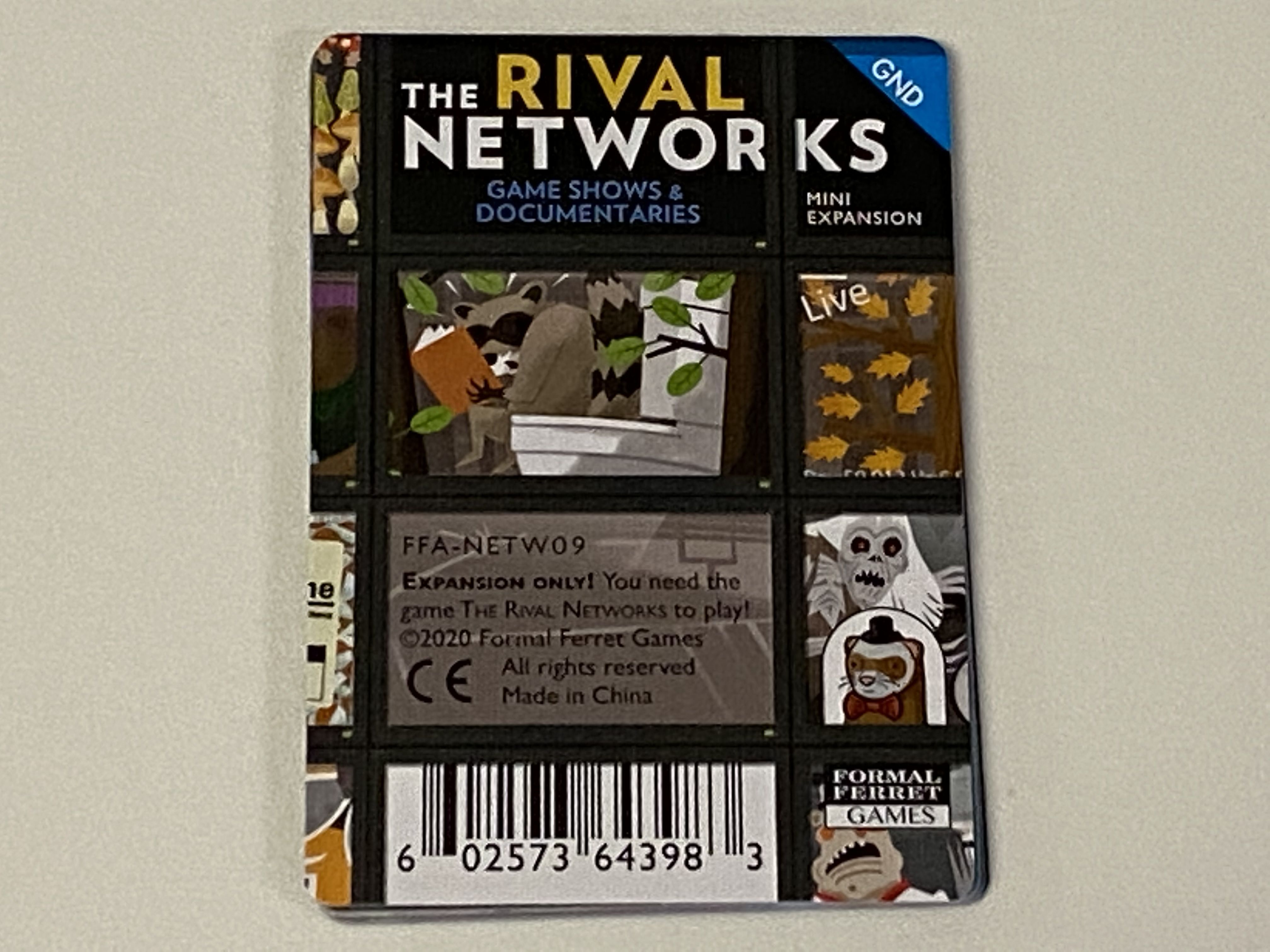 The Rival Networks: Game Shows & Documentaries box art