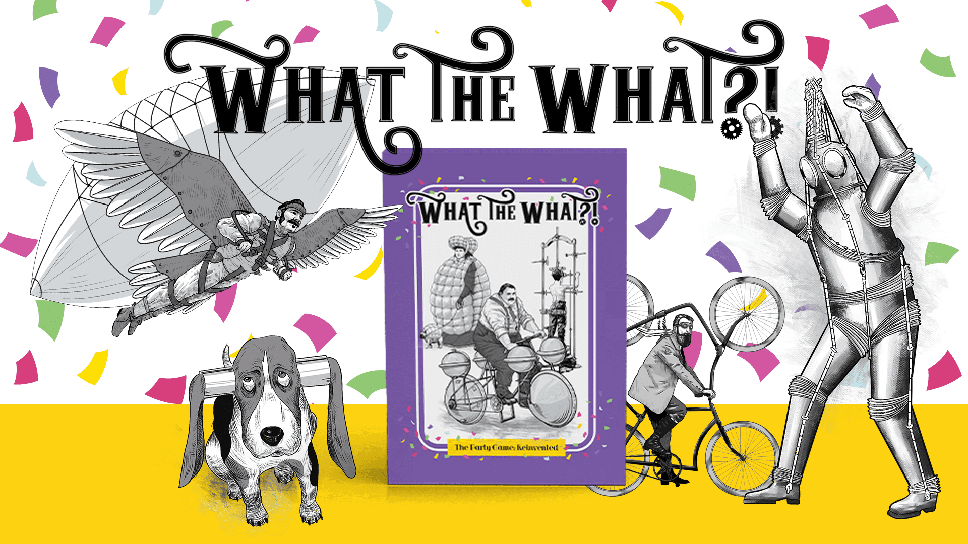 What the What?!: The Party Game Reinvented doboz