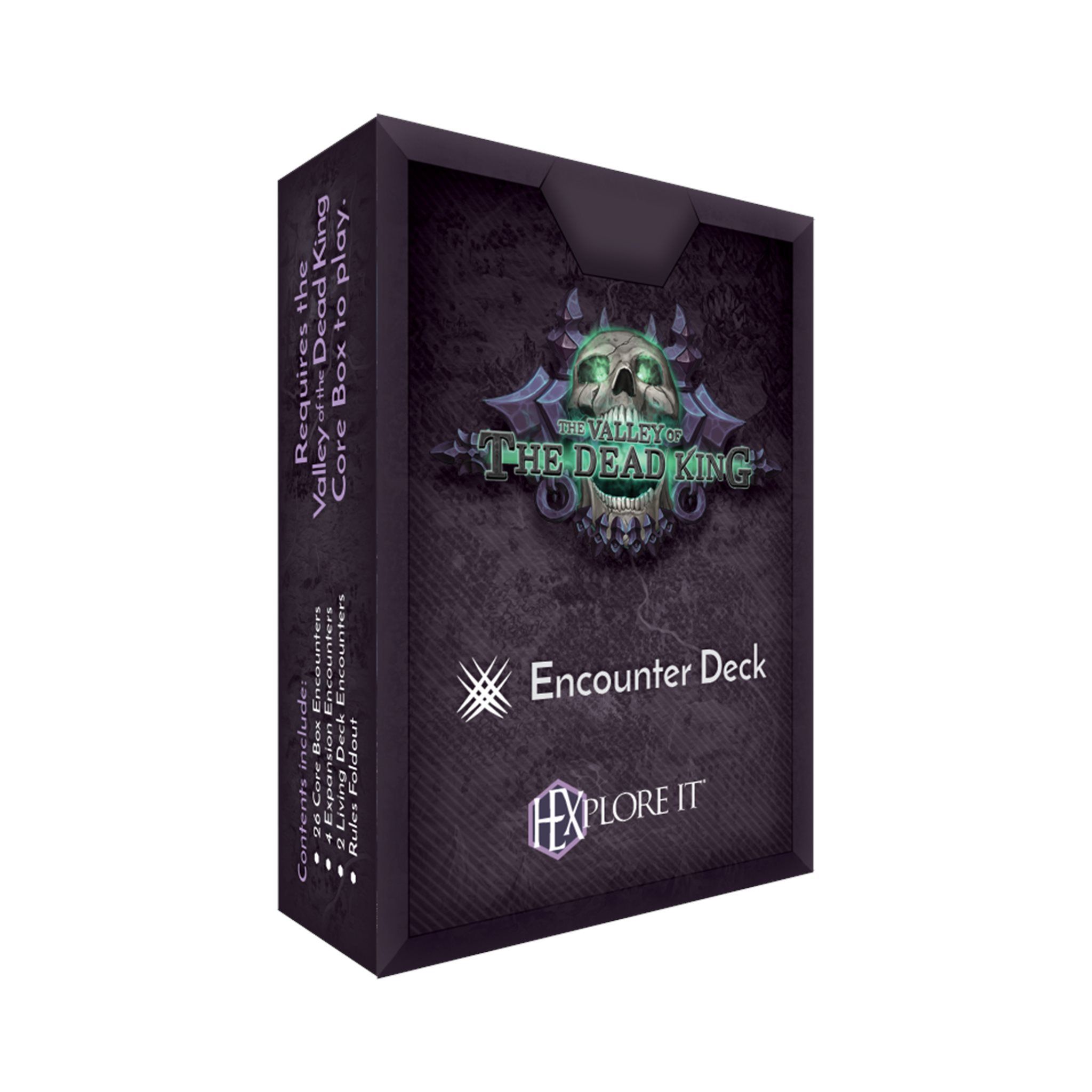 HEXplore It: The Valley of the Dead King – Encounter Deck doboz