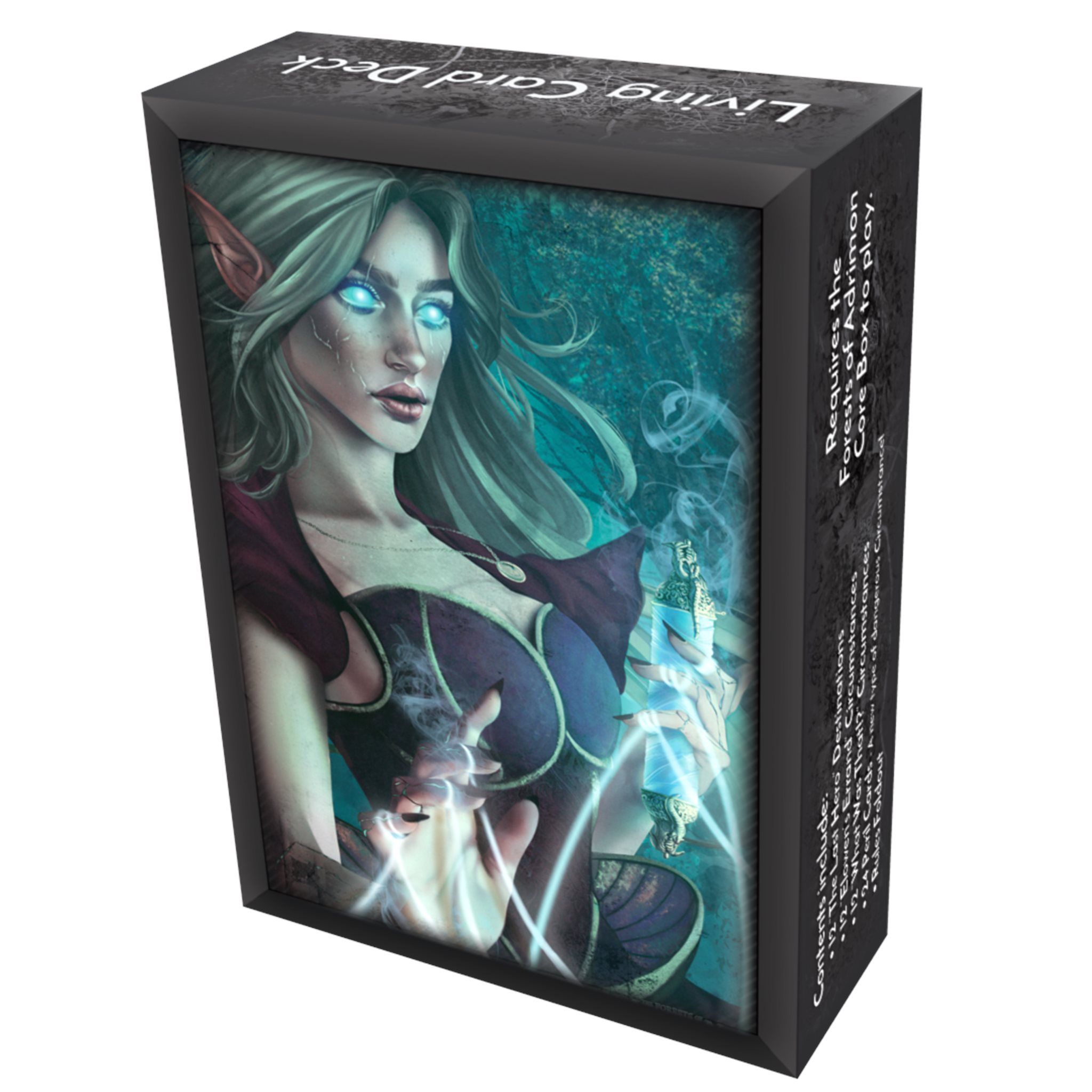 HEXplore It: The Forests of Adrimon – Living Card Deck box art