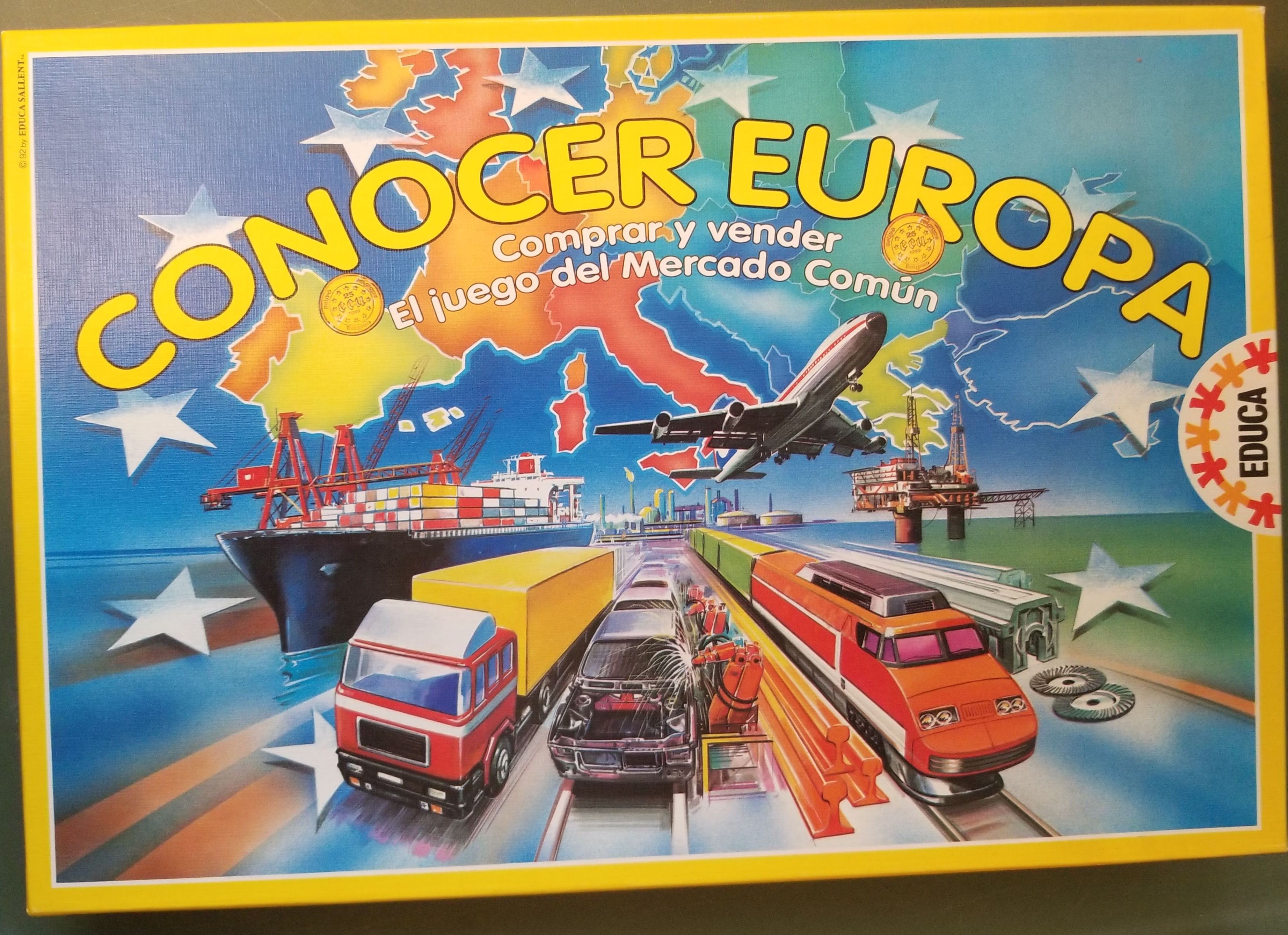 Conocer Europa box art