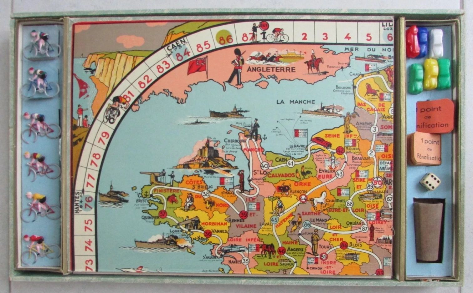 Tour de France Cycliste: Grand Rallye Touristique doboz