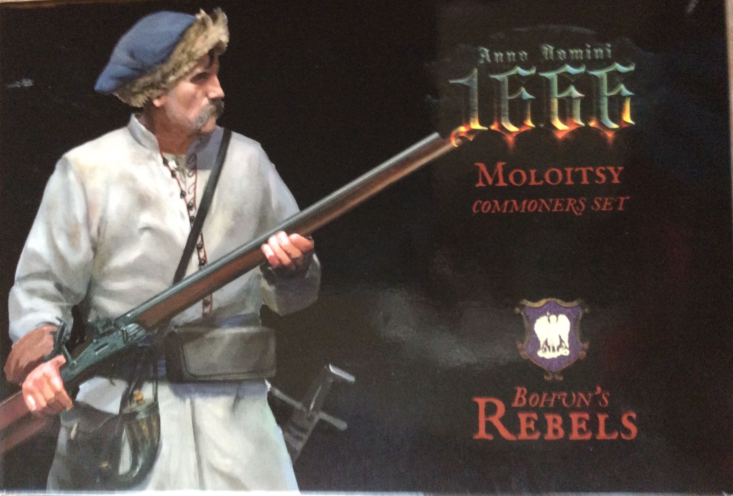 Anno Domini 1666: Bohun's Rebels – Moloitsy Commoners Set doboz