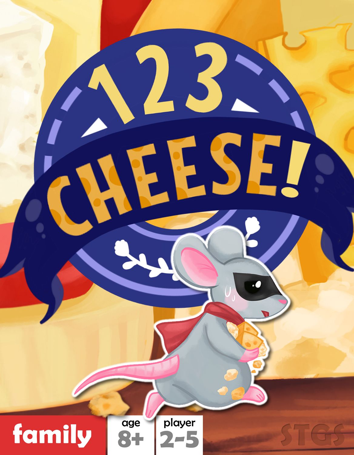 1-2-3 Cheese! doboz