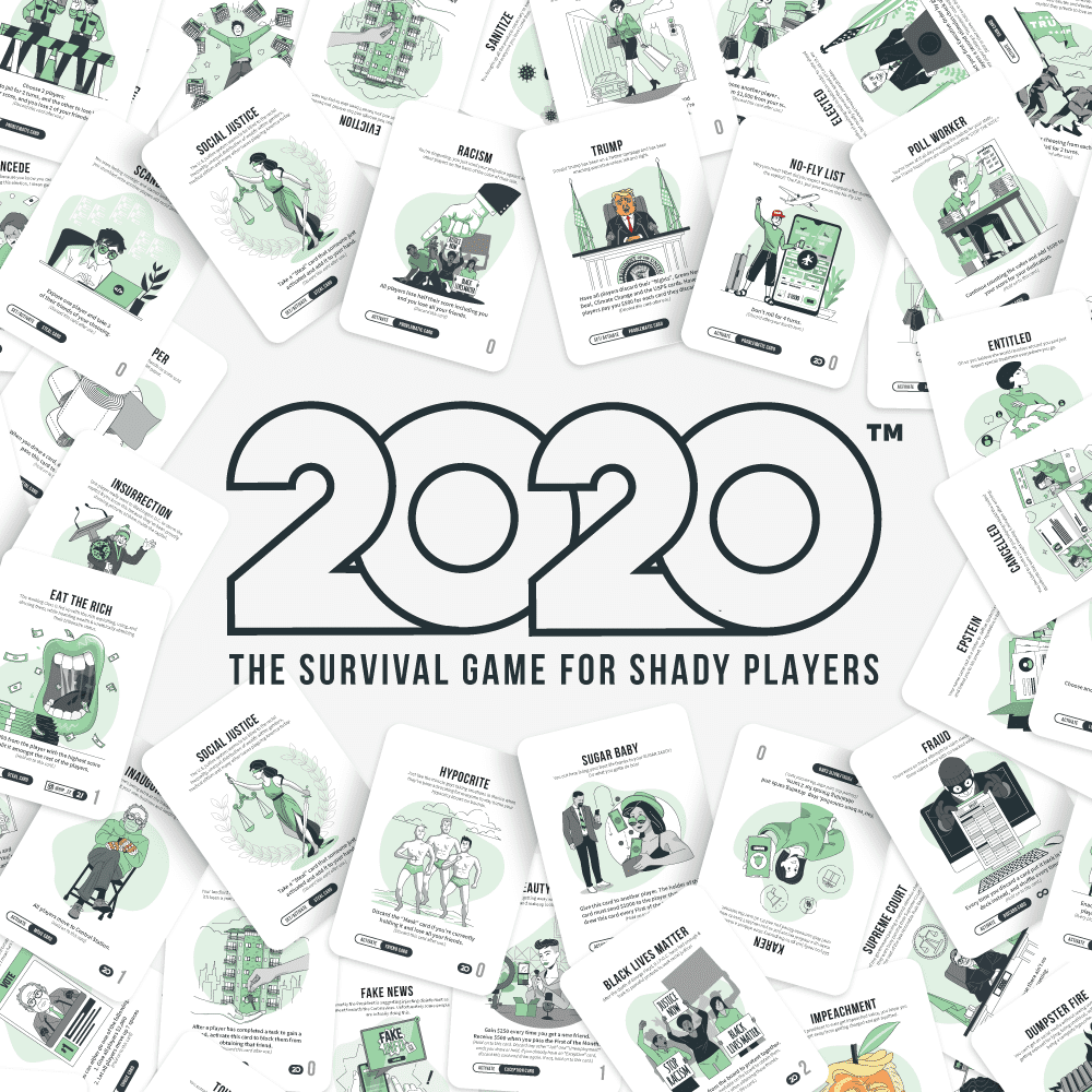 2020: The Board Game box art