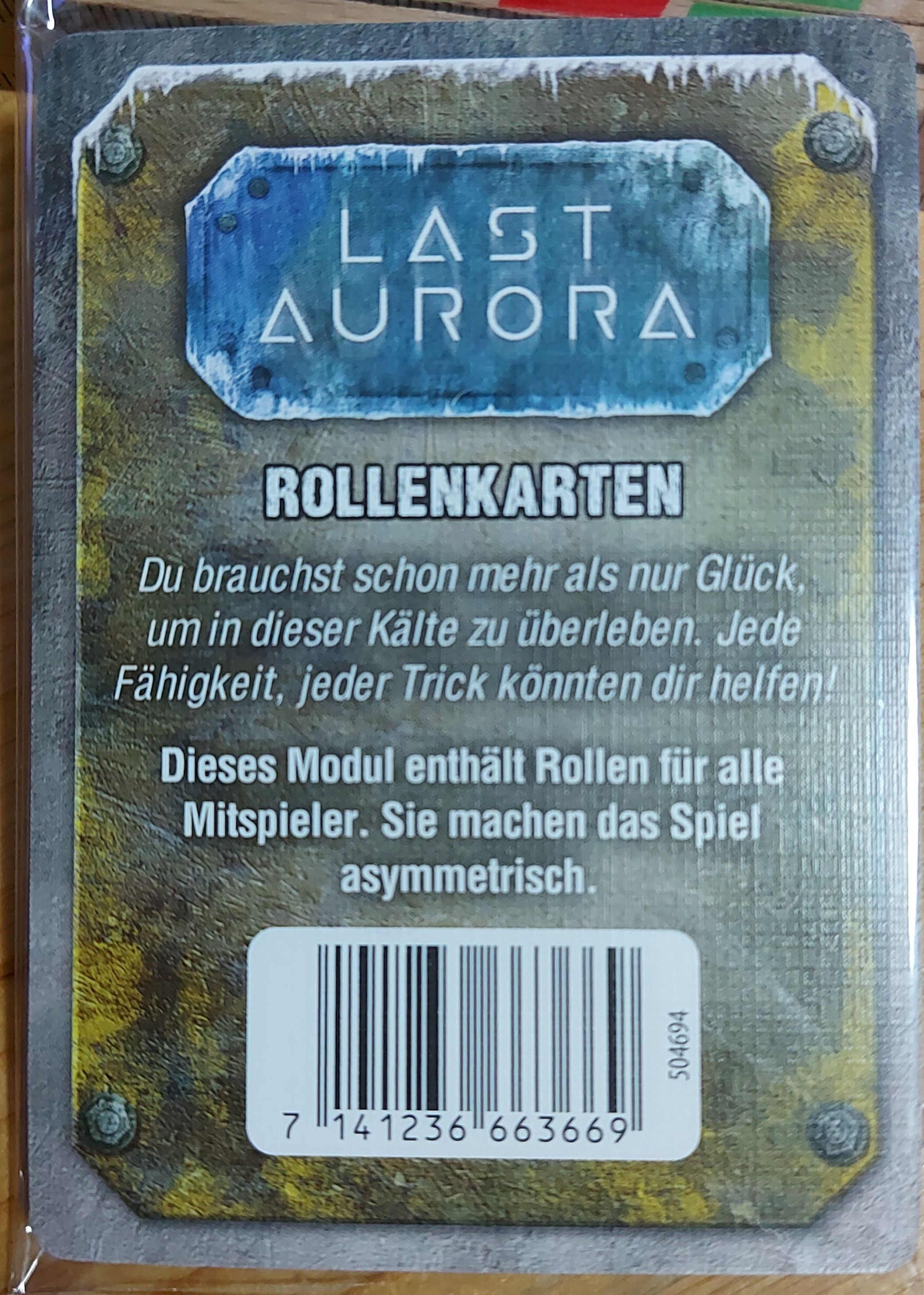 Last Aurora: Role Cards box art
