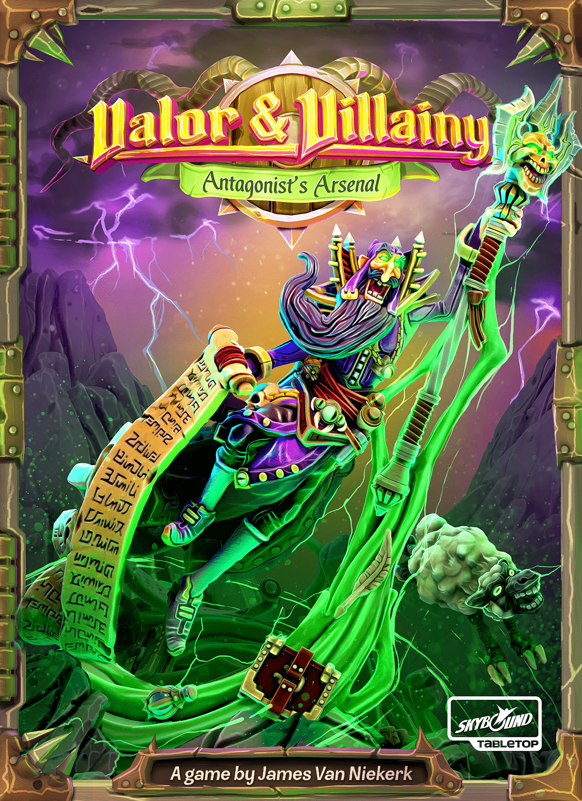 Coperta Valor & Villainy: Antagonist's Arsenal