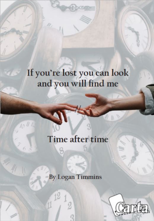 If you're lost you can look and you will find me // Time after time box art