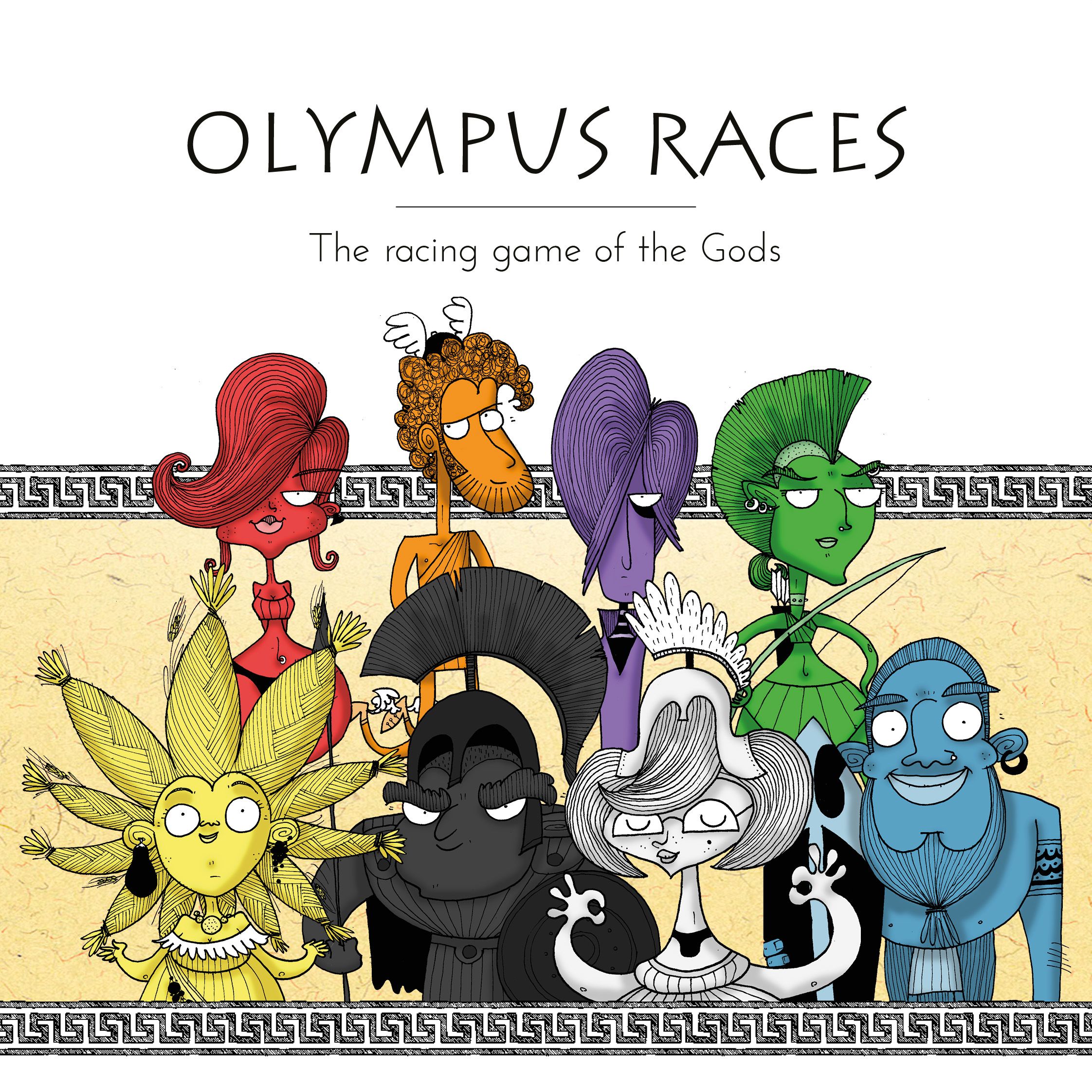 Coperta Olympus Races: The racing game of the Gods