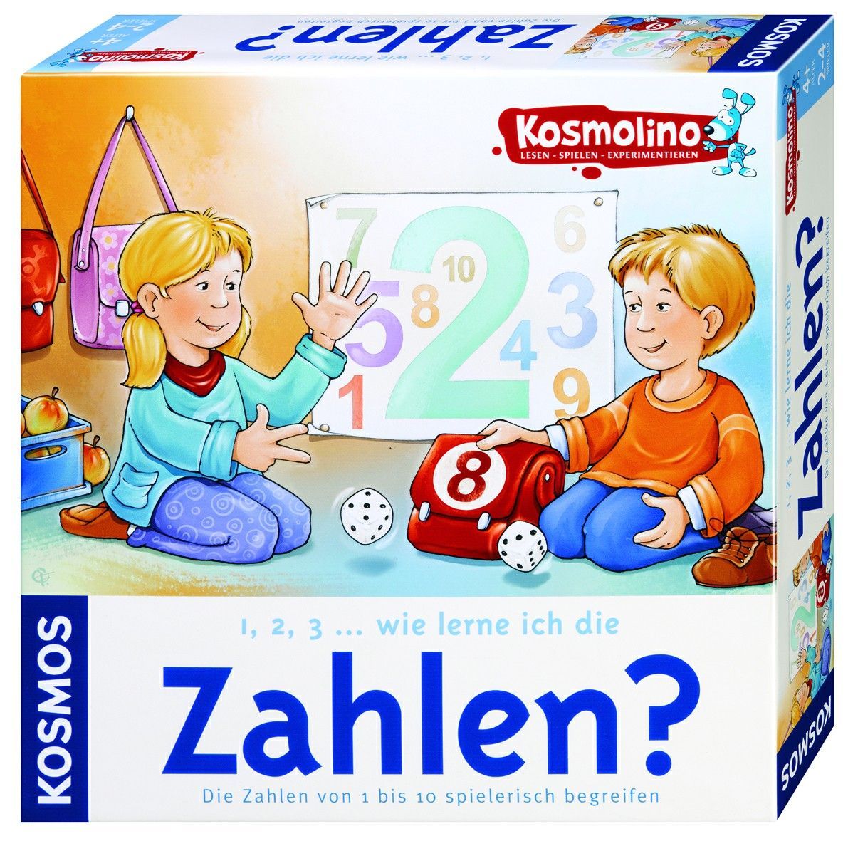 1, 2, 3 ... wie lerne ich die Zahlen? box art