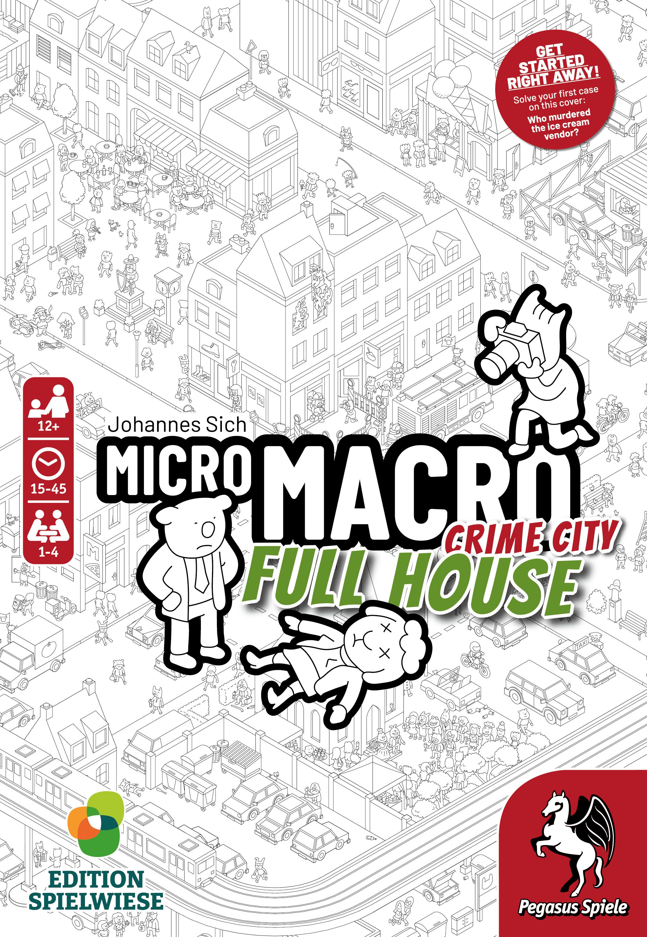 MicroMacro: Crime City – Full House doboz