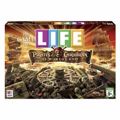 The Game of Life: Pirates of the Caribbean – At World's End box art