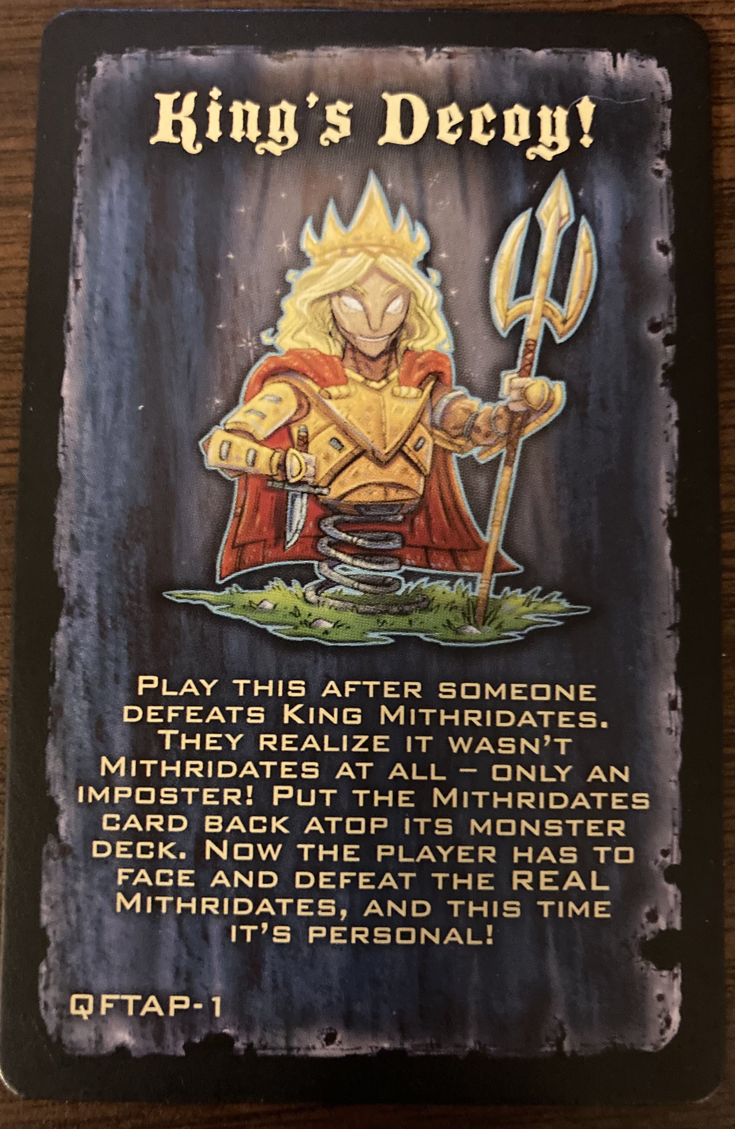 Coperta Quest for the Antidote: King's Decoy Promo Card