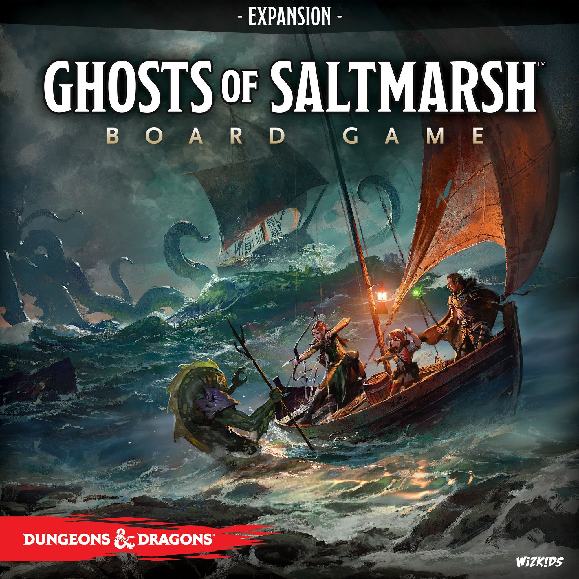 Dungeons & Dragons: Ghosts of Saltmarsh Board Game box art