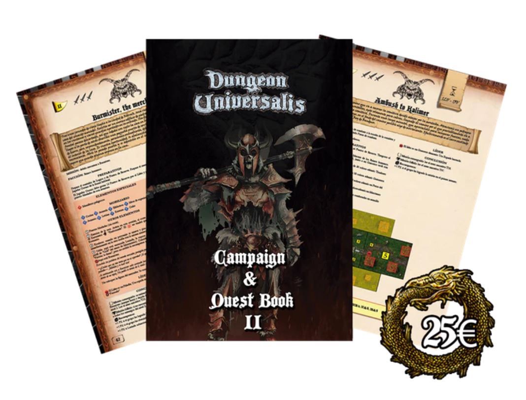 Dungeon Universalis: Campaign & Quest Book II doboz