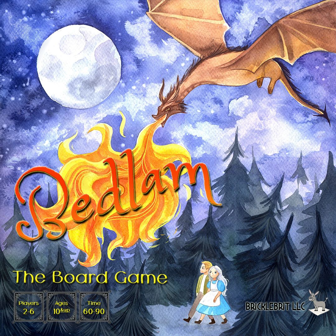 Coperta Bedlam, the Board Game