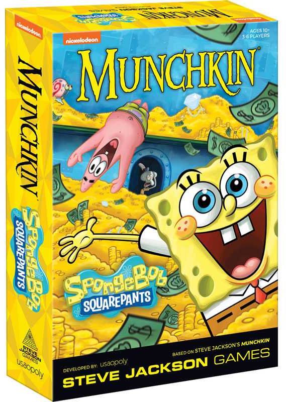 Munchkin: SpongeBob SquarePants doboz