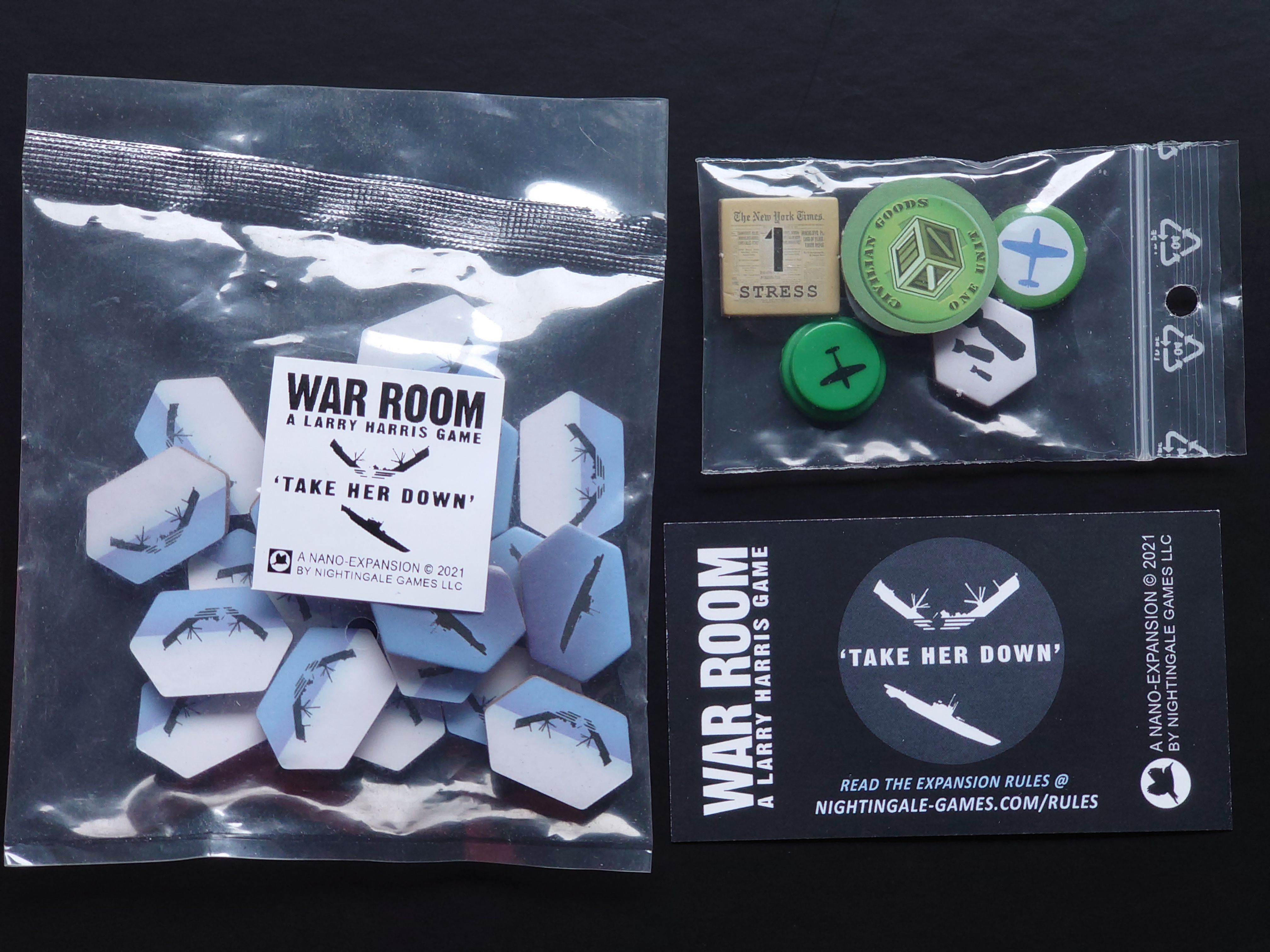 War Room: Nano-Expansion Take Her Down doboz