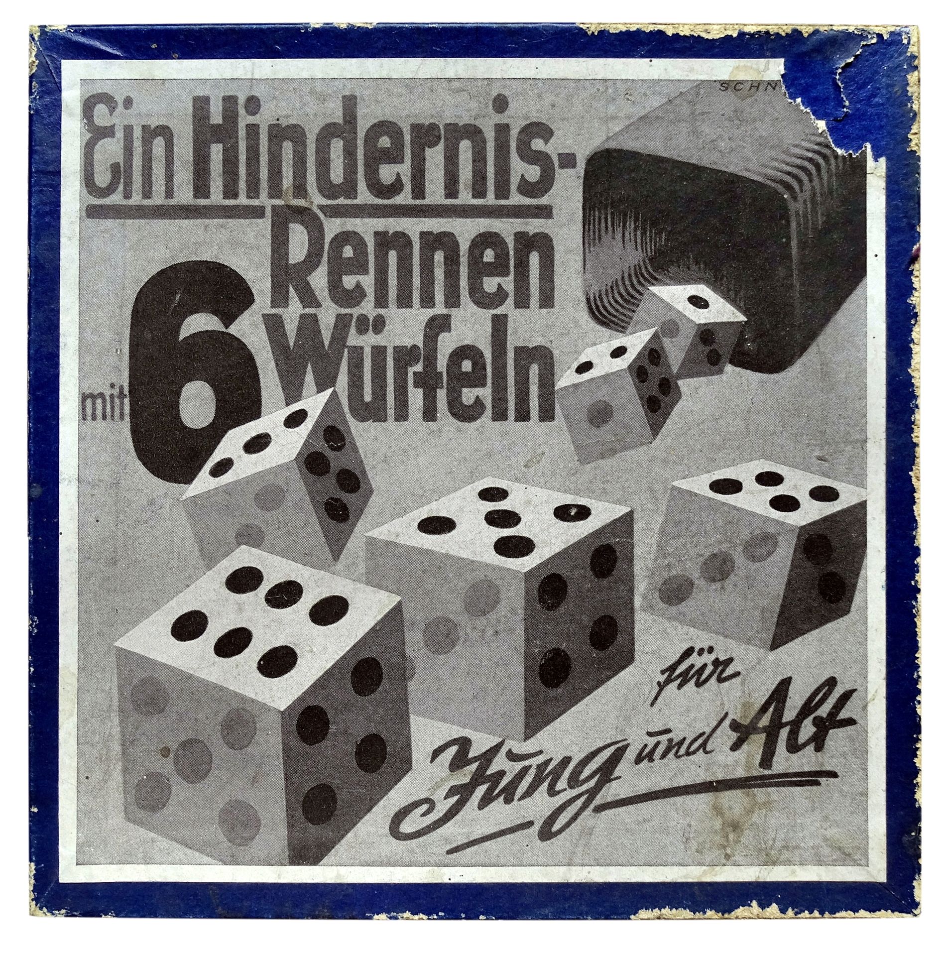 Ein Hindernisrennen mit 6 Würfeln box art