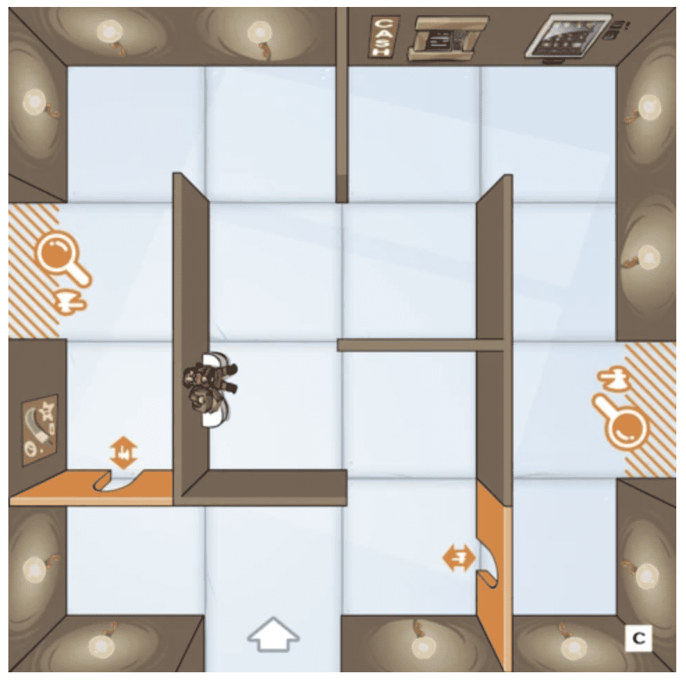 Coperta Magic Maze: Tile C