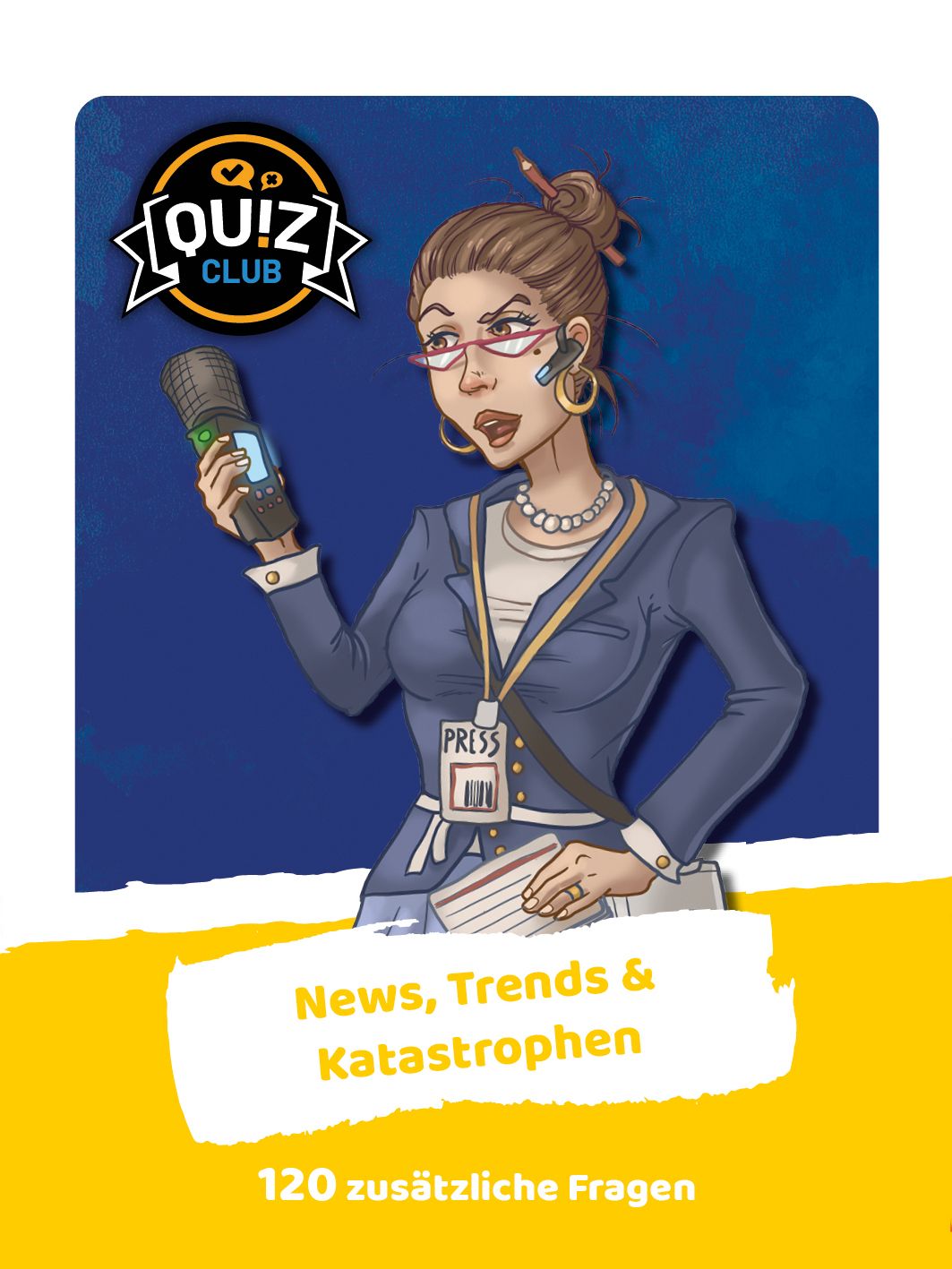 Quiz Club: News, Trends & Katastrophen box art