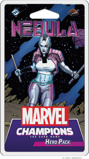 Marvel Champions: The Card Game – Nebula Hero Pack doboz