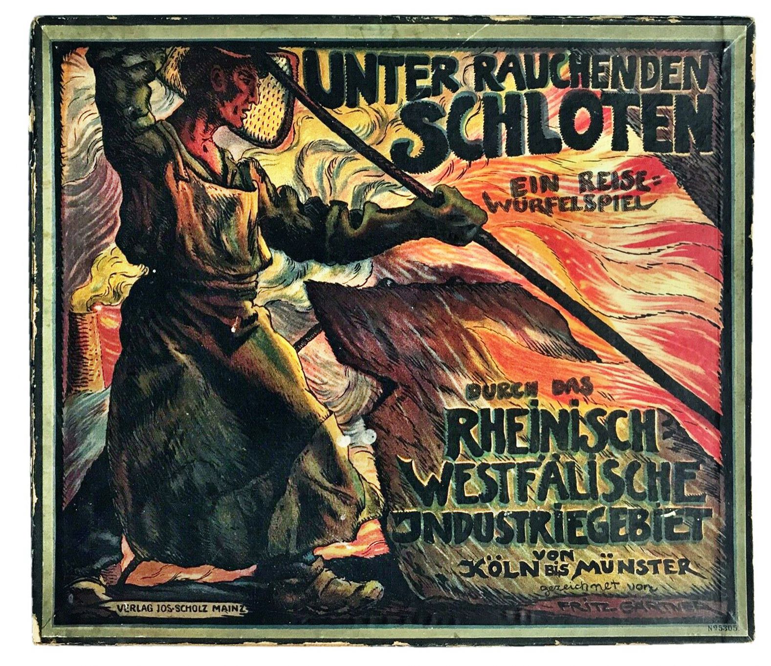 Coperta Unter rauchender Schloten