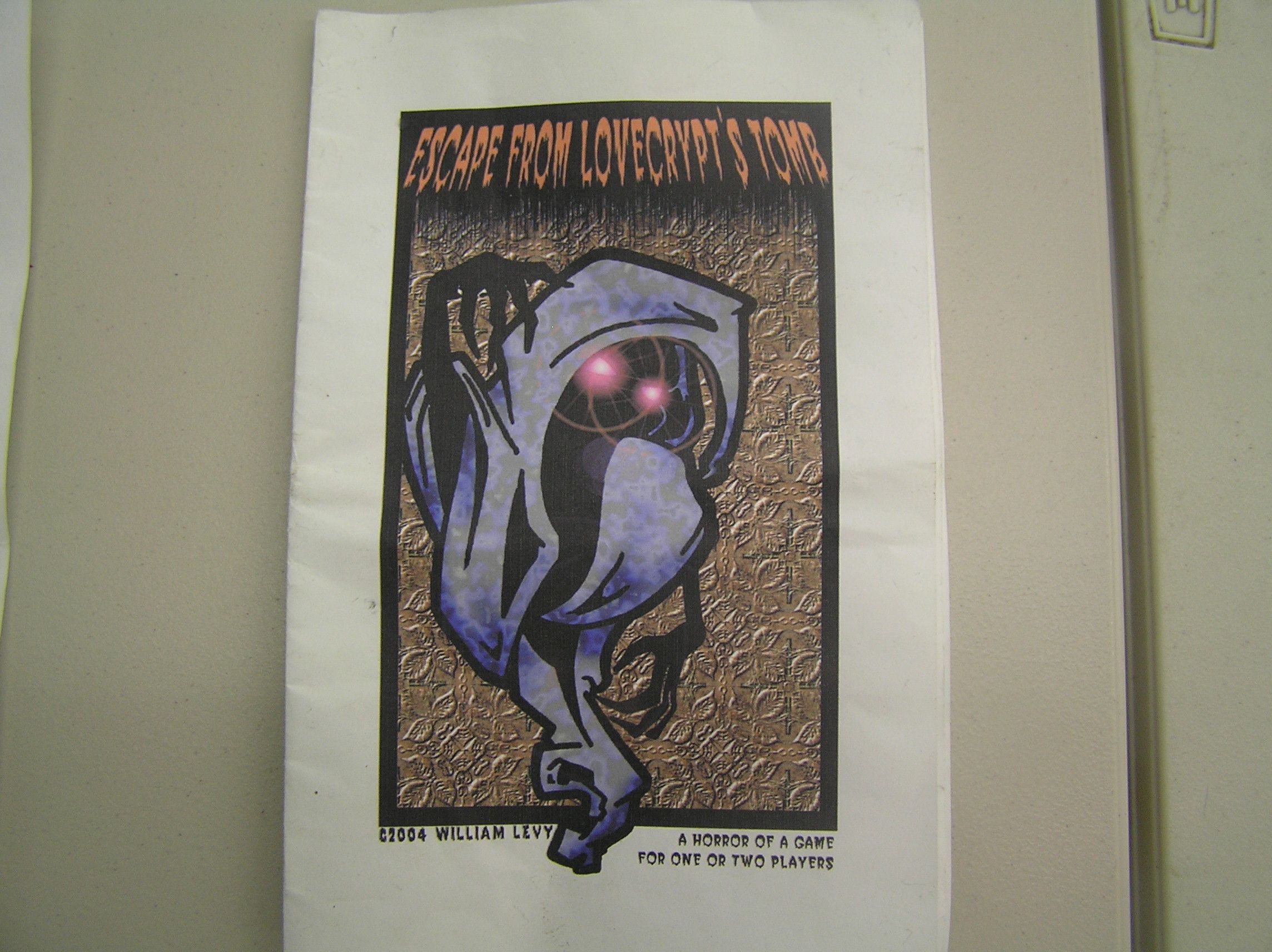 Escape from Lovecrypt's Tomb? box art