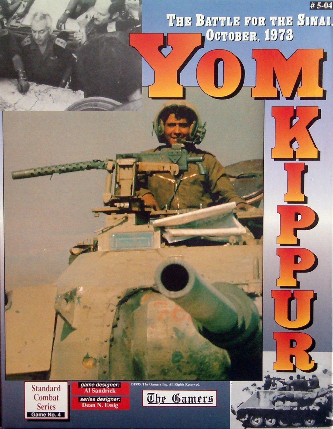 Yom Kippur: The Battle for the Sinai, October, 1973 box art