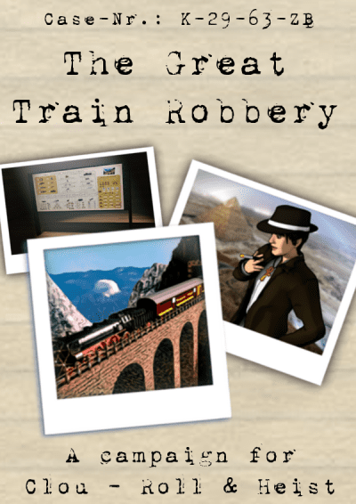 Der Clou: Roll & Heist – The Great Train Robbery box art