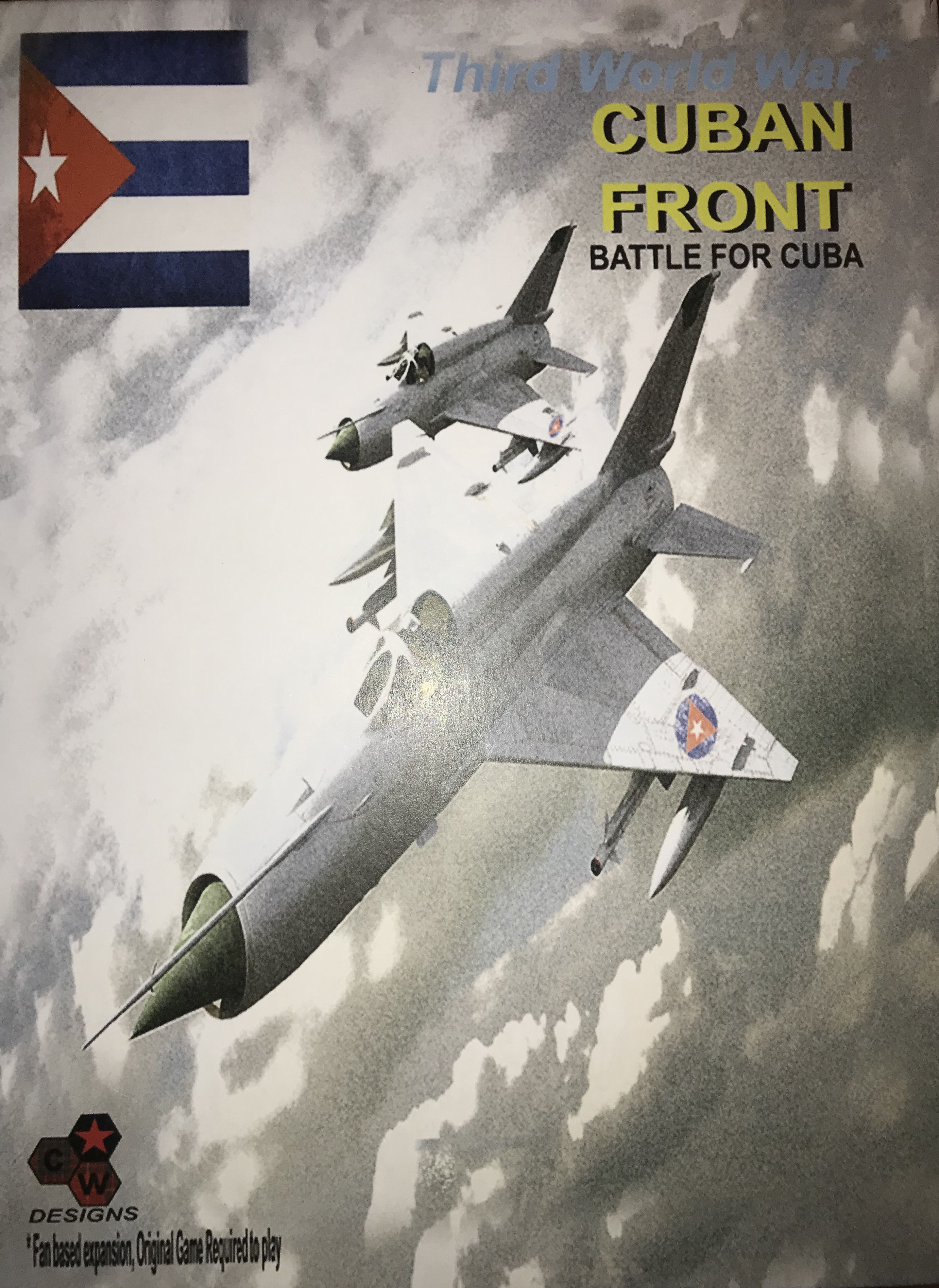 Cuban Front, Battle for Cuba (fan expansion for Third World War: Battle for Germany) box art