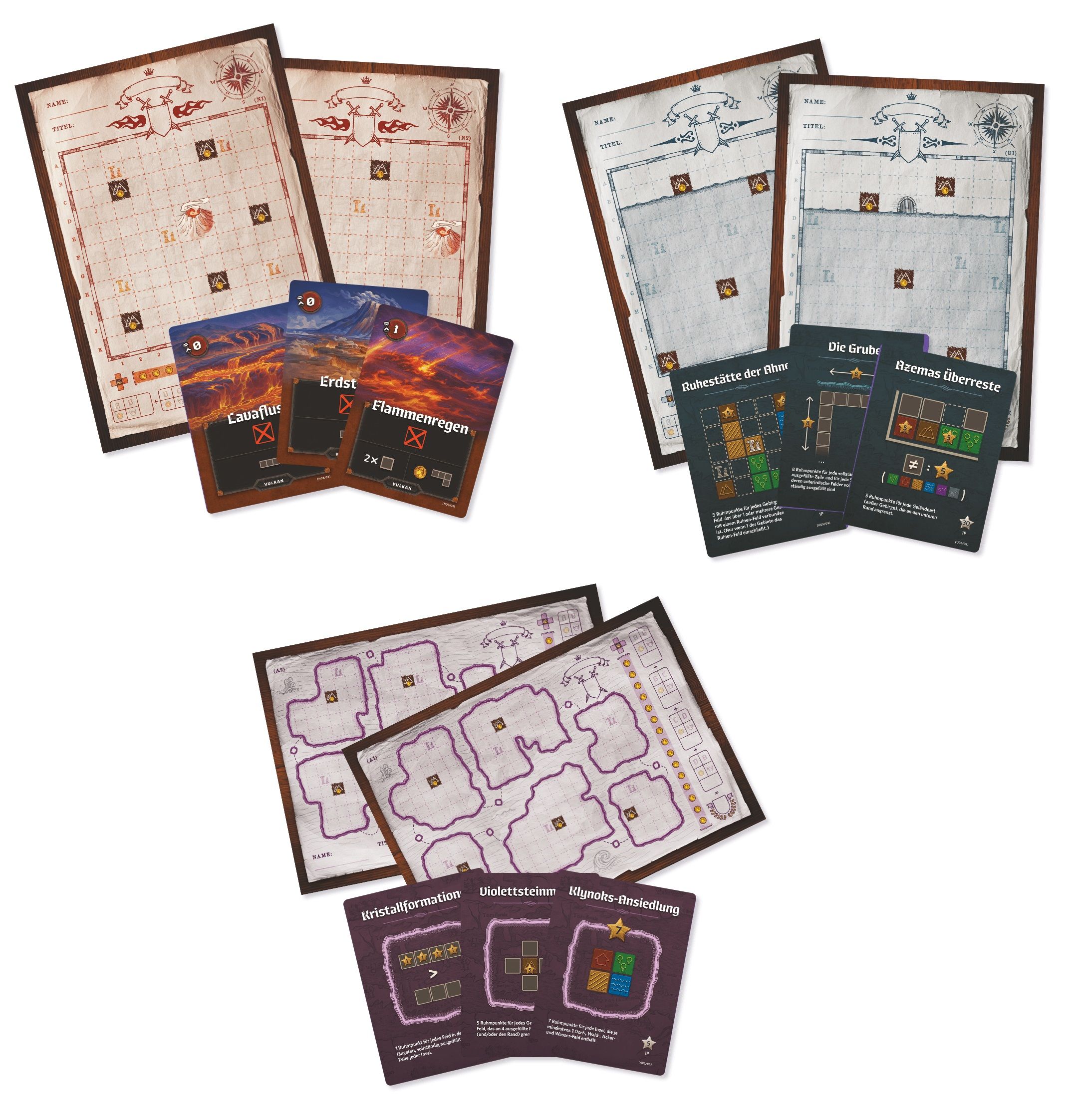 Der Kartograph & Die Kartographin: Unbekannte Lande box art